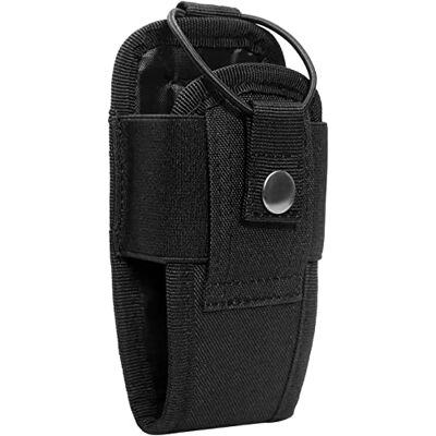 YONCONO Pochette Talkie Walkie Molle Tactique, Étui pour Radio, Sac Interphone pour Équipement CS, Randonnée en Plein Air, Entraînement Fielf (Noir) YONCONO Pochette Talkie Walkie Molle Tactique, Étui pour Radio, Sac Interphone pour Équipement CS, Randonnée en Plein Air, Entraînement Fielf (Noir)