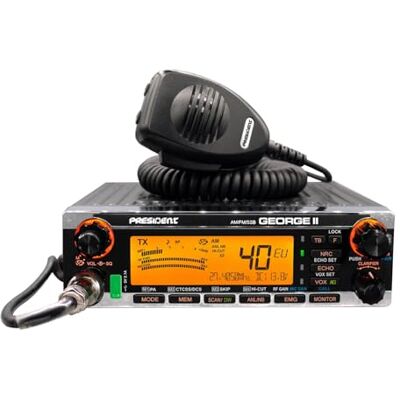 President George II Radio CB AM/FM/SSB ASC VOX NRC SWR automatique President George II Radio CB AM/FM/SSB ASC VOX NRC SWR automatique