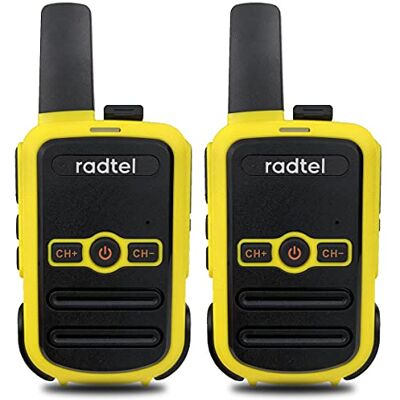 radtel RT12 Rechargeable Walkie-Talkies for Adults Long Range License Free PMR 446 16 Channel VOX Hands-Free Two-Way Radio for Camping... (Yellow) radtel RT12 Rechargeable Walkie-Talkies for Adults Long Range License Free PMR 446 16 Channel VOX Hands-Free Two-Way Radio for Camping... (Yellow)