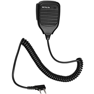 Retevis Micro Haut-Parleur 2 Broches Talkie Walkie Micro Portable Compatible avec Talkie Walkie Baofeng UV-5R BF-888S BF-88E RT24 RT22 RT27 Kenwood WOUXUN TYT HYT (1 Pcs) Retevis Micro Haut-Parleur 2 Broches Talkie Walkie Micro Portable Compatible avec Talkie Walkie Baofeng UV-5R BF-888S BF-88E RT24 RT22 RT27 Kenwood WOUXUN TYT HYT (1 Pcs)