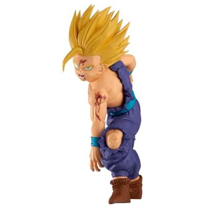 Banpresto Figurine d'action Gohan Super Saiyan Vs Cell, Dragon Ball Z, Match Makers 10 cm, BP28683P multicolore, figurine à collectionner, idéale pour les fans d'Anime Banpresto Figurine d'action Gohan Super Saiyan Vs Cell, Dragon Ball Z, Match Makers 10 cm, BP28683P multicolore, figurine à collectionner, idéale pour les fans d'Anime