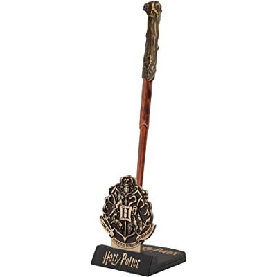 Cinereplicas Harry Potter Stylo-baguette Harry Potter avec socle et marque-page lenticulaire Licence officielle Cinereplicas Harry Potter Stylo-baguette Harry Potter avec socle et marque-page lenticulaire Licence officielle