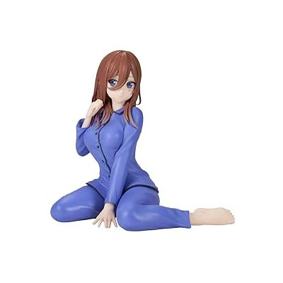 Banpresto Figurine d'action Miku Nakano The Quintessential Quintuplets, Relax Time 12 cm Multicolore BP89533P Banpresto Figurine d'action Miku Nakano The Quintessential Quintuplets, Relax Time 12 cm Multicolore BP89533P