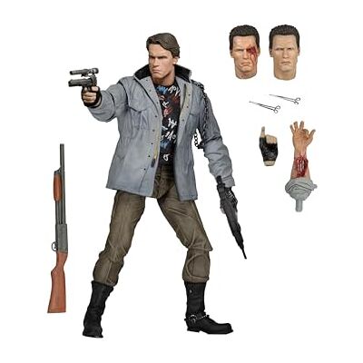 NECA Terminator 51911 Ultimate Tech Noir T-800 Figurine d'action 17,8 cm NECA Terminator 51911 Ultimate Tech Noir T-800 Figurine d'action 17,8 cm
