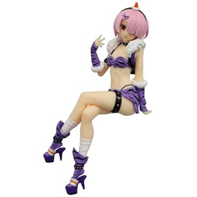 Furyu Re:Zero Statuette PVC Noodle Stopper Ram Demon Costume Une autre couleur Ver. 16 cm Furyu Re:Zero Statuette PVC Noodle Stopper Ram Demon Costume Une autre couleur Ver. 16 cm