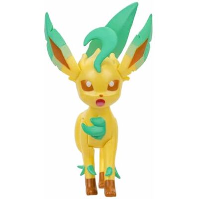 Pokémon Jazwares PK Fig Leafeon Combat Blister # Pokémon Jazwares PK Fig Leafeon Combat Blister #