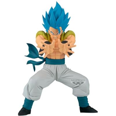 Banpresto Figurine d'action Gogeta II Dragon Ball Super 25 cm PZ69647P Multicolore Figurine à collectionner Idéal pour les fans d'Anime Banpresto Figurine d'action Gogeta II Dragon Ball Super 25 cm PZ69647P Multicolore Figurine à collectionner Idéal pour les fans d'Anime