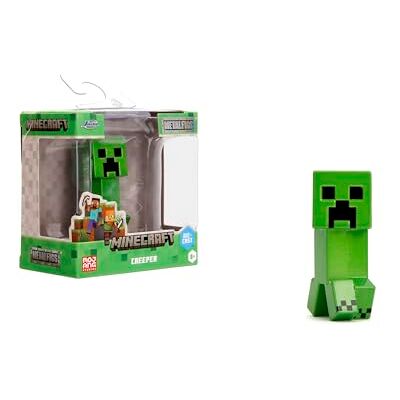 Jada Toys Minecraft Figurine à collectionner (Creeper) en métal pour fans et enfants à partir de 8 ans, env. 6,5 cm Jada Toys Minecraft Figurine à collectionner (Creeper) en métal pour fans et enfants à partir de 8 ans, env. 6,5 cm