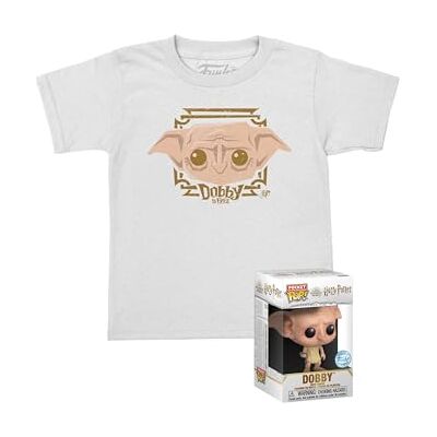 Funko Pocket Pop! & Tee: Harry Potter Dobby pour Les Enfants Small (S) T-Shirt Vêtements avec Mini-Figurine en Vinyle à Collectionner Idée de Cadeau pour Les Adultes Les Hommes Funko Pocket Pop! & Tee: Harry Potter Dobby pour Les Enfants Small (S) T-Shirt Vêtements avec Mini-Figurine en Vinyle à Collectionner Idée de Cadeau pour Les Adultes Les Hommes