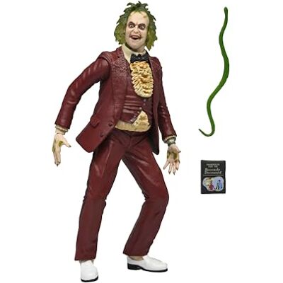 NECA Figurine Beetlejuice Tuxedo Rouge 18Cm NECA Figurine Beetlejuice Tuxedo Rouge 18Cm