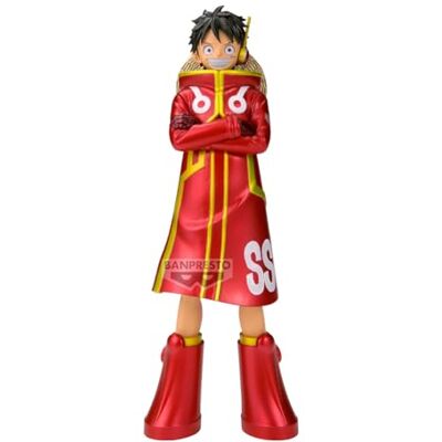 Banpresto Figurine d'action Monkey D. Luffy One Piece DXF The Grandline Series 16 cm BP30064P Multicolore Figurine à collectionner Idéal pour les fans d'Anime Banpresto Figurine d'action Monkey D. Luffy One Piece DXF The Grandline Series 16 cm BP30064P Multicolore Figurine à collectionner Idéal pour les fans d'Anime