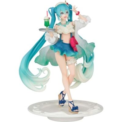 Furyu Hatsune Miku Statuette PVC Hatsune Miku SweetSweets Series Melon Soda Float 18 cm Furyu Hatsune Miku Statuette PVC Hatsune Miku SweetSweets Series Melon Soda Float 18 cm