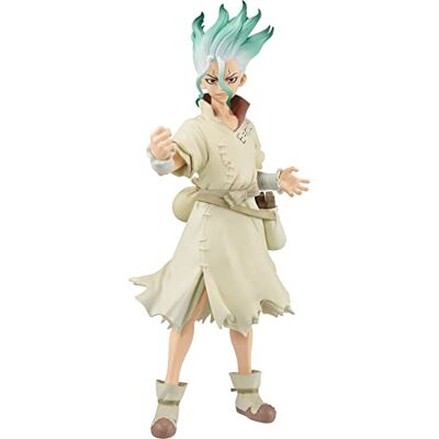 Banpresto Figurine d'action Senku Ishigami Dr. Stone Of Stone World 18 cm BP18827 Multicolore Banpresto Figurine d'action Senku Ishigami Dr. Stone Of Stone World 18 cm BP18827 Multicolore
