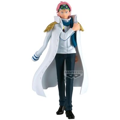 Banpresto Figurine d'action Koby One Piece The Shukko 16 cm, BP29759P multicolore, figurine à collectionner, idéale pour les fans de l'Anime One Piece Banpresto Figurine d'action Koby One Piece The Shukko 16 cm, BP29759P multicolore, figurine à collectionner, idéale pour les fans de l'Anime One Piece