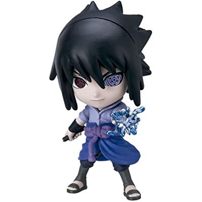 Bandai Namco Chibi Masters Bandai Sasuke Uchiha Anime Figure 8 cm Anime Merch Sasuke Toy In Action Pose Mini figurine dans une boîte à fenêtre Les figurines Naruto Bandai à collectionner font d'excellents Bandai Namco Chibi Masters Bandai Sasuke Uchiha Anime Figure 8 cm Anime Merch Sasuke Toy In Action Pose Mini figurine dans une boîte à fenêtre Les figurines Naruto Bandai à collectionner font d'excellents