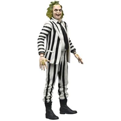 NECA Beetlejuice Action Figure Striped Suit 18cm NECA Beetlejuice Action Figure Striped Suit 18cm