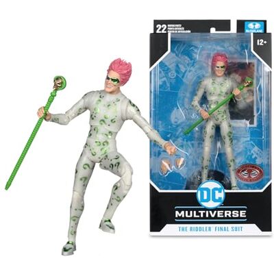 McFarlane DC Multiverse The Riddler Final Suit (Batman Forever) 18 cm Figurine Jouet (Édition Platine Rouge) McFarlane DC Multiverse The Riddler Final Suit (Batman Forever) 18 cm Figurine Jouet (Édition Platine Rouge)