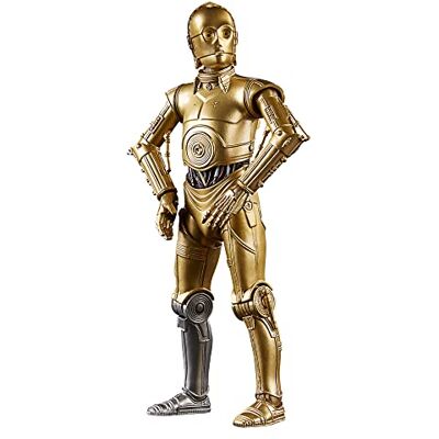 Star Wars Hasbro The Black Series Archive, C-3PO, Figurine de Collection Premium de 15 cm, Un Nouvel Espoir, pour Enfants, dès 4 Ans F4369 Multicolore Star Wars Hasbro The Black Series Archive, C-3PO, Figurine de Collection Premium de 15 cm, Un Nouvel Espoir, pour Enfants, dès 4 Ans F4369 Multicolore