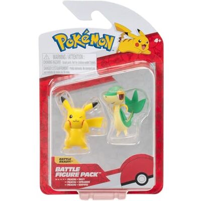 Pokémon Battle Figure First Partner 2 Pack (Snivy & Pikachu #8) W6 Pokémon Battle Figure First Partner 2 Pack (Snivy & Pikachu #8) W6