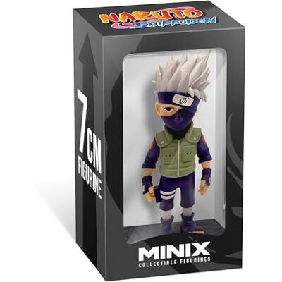 MINIX Anime Mini Format Naruto Kakashi Hatake Figurine à Collectionner 7 cm MINIX Anime Mini Format Naruto Kakashi Hatake Figurine à Collectionner 7 cm