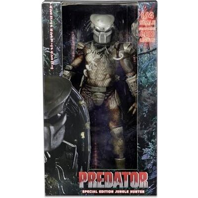 NECA 51527 Predator 1987 Jungle Hunter Figurine d'action Deluxe avec LED Strictly Édition limitée One-Run 1/4 45 cm NECA 51527 Predator 1987 Jungle Hunter Figurine d'action Deluxe avec LED Strictly Édition limitée One-Run 1/4 45 cm
