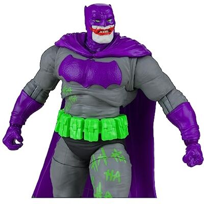 BANDAI DC Multiverse Figurine Batman (Dark Knight Return)(Jokerized)(Gold Label) 18 cm BANDAI DC Multiverse Figurine Batman (Dark Knight Return)(Jokerized)(Gold Label) 18 cm