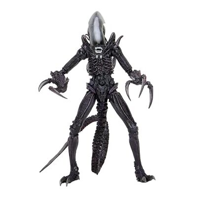 NECA Alien Figurine d'action 17,8 cm Razor Claws Alien vs Predator gris, imprimée, 100% plastique NECA Alien Figurine d'action 17,8 cm Razor Claws Alien vs Predator gris, imprimée, 100% plastique