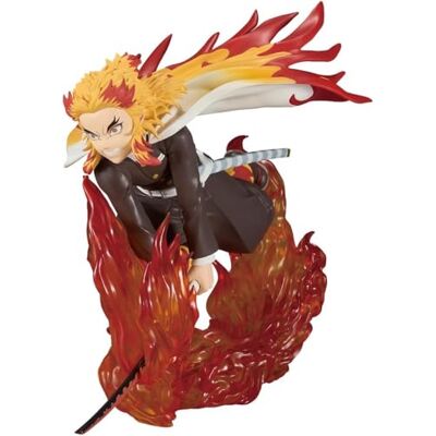 Banpresto Figurine d'action à collectionner Rengoku Kyojuro Demon Slayer : Kimetsu No Yaiba Vibration Stars Plus 14 cm Multicolore BP29069P Optima pour les fans d'Anime Banpresto Figurine d'action à collectionner Rengoku Kyojuro Demon Slayer : Kimetsu No Yaiba Vibration Stars Plus 14 cm Multicolore BP29069P Optima pour les fans d'Anime