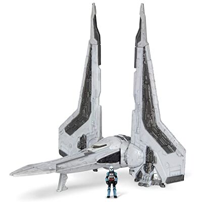 Jazwares Star Wars Micro Galaxy Squadron Bo-Katan Kryze's Gauntlet Starfighter – Véhicule de classe Starfighter de 12,7 cm avec accessoire de micro figurine de 2,5 cm Jazwares Star Wars Micro Galaxy Squadron Bo-Katan Kryze's Gauntlet Starfighter – Véhicule de classe Starfighter de 12,7 cm avec accessoire de micro figurine de 2,5 cm