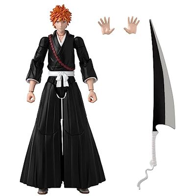 BANDAI Anime Heroes Bleach 36971 Figurine d'action Kurosaki Ichigo BANDAI Anime Heroes Bleach 36971 Figurine d'action Kurosaki Ichigo