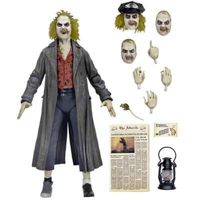 NECA Ultimate Beetlejuice Tour Guide The Bio-Exorcist Scale Action Fig. 18 cm Beetlejuice 1988 NECA Ultimate Beetlejuice Tour Guide The Bio-Exorcist Scale Action Fig. 18 cm Beetlejuice 1988
