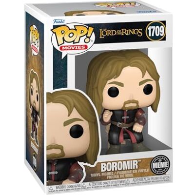 Funko Pop! Deluxe : Meme – Boromir – Le Seigneur des Anneaux – Figurine de collection en vinyle – Idée cadeau – Produit officiel – Jouets pour enfants et adultes – Fans de films – Figurine modèle pour Funko Pop! Deluxe : Meme – Boromir – Le Seigneur des Anneaux – Figurine de collection en vinyle – Idée cadeau – Produit officiel – Jouets pour enfants et adultes – Fans de films – Figurine modèle pour