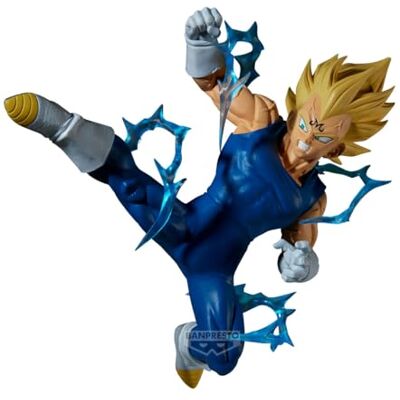 Banpresto Figurine d'action Majin Vegeta (Vs Goku Super Saiyan 2) Dragon Ball Z, Match Makers 15 cm, BP29755P multicolore, figurine à collectionner, idéale pour les fans d'Anime Banpresto Figurine d'action Majin Vegeta (Vs Goku Super Saiyan 2) Dragon Ball Z, Match Makers 15 cm, BP29755P multicolore, figurine à collectionner, idéale pour les fans d'Anime