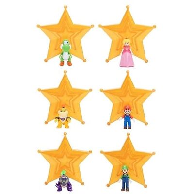Nintendo The Super Mario Galaxy Movie Mini figurine (1 figurine aléatoire uniquement) / Jouets Nintendo The Super Mario Galaxy Movie Mini figurine (1 figurine aléatoire uniquement) / Jouets
