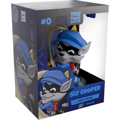 YouTooz SLY Cooper Figurine de collection PlayStation en vinyle 10,2 cm YouTooz SLY Cooper Figurine de collection PlayStation en vinyle 10,2 cm
