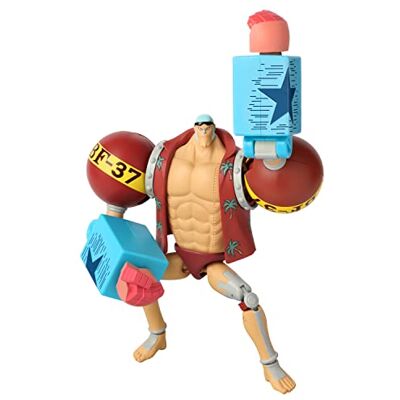 BANDAI Anime Heroes One Piece Figurine Anime Heroes 17 cm Franky 36938 BANDAI Anime Heroes One Piece Figurine Anime Heroes 17 cm Franky 36938