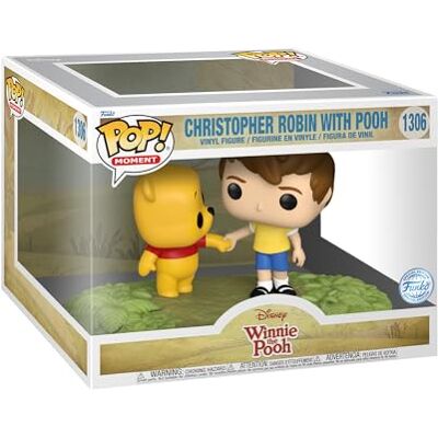 Funko Disney Winnie l´Ourson Pop! Moment Vinyl Figurine Winnie The Pooh- CR w/Pooh 9 cm Funko Disney Winnie l´Ourson Pop! Moment Vinyl Figurine Winnie The Pooh- CR w/Pooh 9 cm