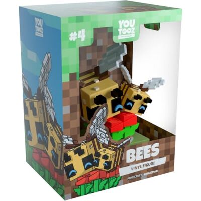 YouTooz Minecraft Bees Figurine en vinyle Motif abeilles 9,1 cm YouTooz Minecraft Bees Figurine en vinyle Motif abeilles 9,1 cm
