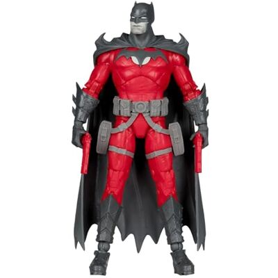 McFarlane DC Multiverse Action Figurine Batman (Flashpoint) (Black & White Accent Edition), label doré, 18 cm McFarlane DC Multiverse Action Figurine Batman (Flashpoint) (Black & White Accent Edition), label doré, 18 cm