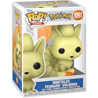 Funko Pop! Games : Pokémon Ninetails Ninetales Figurine de collection en vinyle Idée cadeau Marchandise officielle Jouet pour enfants et adultes Fans de jeux Figurine de modèle pour Funko Pop! Games : Pokémon Ninetails Ninetales Figurine de collection en vinyle Idée cadeau Marchandise officielle Jouet pour enfants et adultes Fans de jeux Figurine de modèle pour