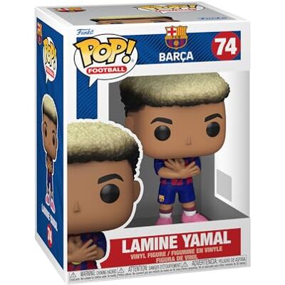 Funko Pop! Football: Barcelona Lamine Yamal Barcelona FC Figurine en Vinyle à Collectionner Idée de Cadeau Produits Officiels Sports Fans Funko Pop! Football: Barcelona Lamine Yamal Barcelona FC Figurine en Vinyle à Collectionner Idée de Cadeau Produits Officiels Sports Fans