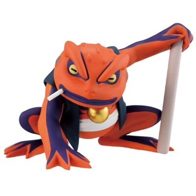 Banpresto BP29494P Figurine d'action Gamakichi Naruto Shippuden, en vinyle souple, multicolore, 10 cm, idéale pour les fans d'anime Banpresto BP29494P Figurine d'action Gamakichi Naruto Shippuden, en vinyle souple, multicolore, 10 cm, idéale pour les fans d'anime