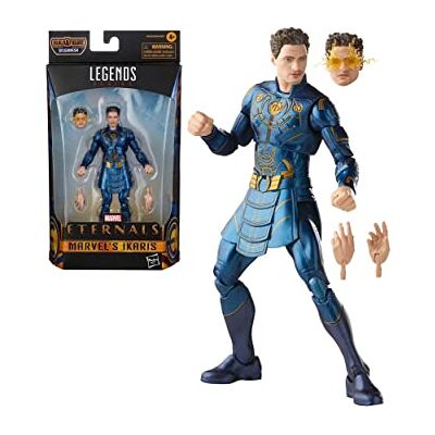 Marvel Hasbro Legends Series The Eternals Figurine d'action Ikaris 15 cm avec 3 accessoires à partir de 4 ans Marvel Hasbro Legends Series The Eternals Figurine d'action Ikaris 15 cm avec 3 accessoires à partir de 4 ans