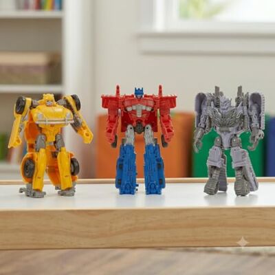 Transformers Authentics Legends of Cybertron Lot de 3 figurines assorties, 15 à 18 cm, figurines à collectionner, jouets pour enfants et collectionneurs Transformers Authentics Legends of Cybertron Lot de 3 figurines assorties, 15 à 18 cm, figurines à collectionner, jouets pour enfants et collectionneurs