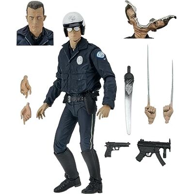 NECA Terminator 2 51914 – Ultimate T-1000 – Figurine 18 cm, noir, 17,8 cm NECA Terminator 2 51914 – Ultimate T-1000 – Figurine 18 cm, noir, 17,8 cm