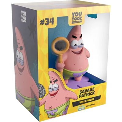 YouTooz Figurine en vinyle Savage Patrick Édition limitée Jouet de collection 12,2 cm Figurine stylisée de qualité supérieure Cadeau pour les fans et les collectionneurs YouTooz Figurine en vinyle Savage Patrick Édition limitée Jouet de collection 12,2 cm Figurine stylisée de qualité supérieure Cadeau pour les fans et les collectionneurs