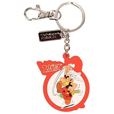 SD TOYS Astérix Pafff Reversible Rubber Keychain Astérix SD TOYS Astérix Pafff Reversible Rubber Keychain Astérix