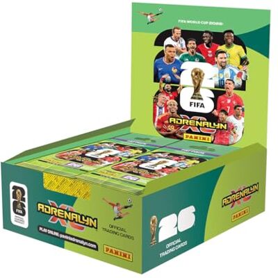 Panini FIFA World Cup 2026 Adrenalyn XL Cartes à collectionner (Fatpack Box) Panini FIFA World Cup 2026 Adrenalyn XL Cartes à collectionner (Fatpack Box)
