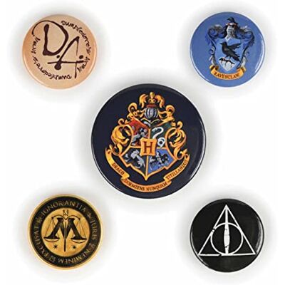 Pyramid BP80485 Harry Potter Badges de Poudlard Multicolore, 10 x 12,5 x 1,3 cm Pyramid BP80485 Harry Potter Badges de Poudlard Multicolore, 10 x 12,5 x 1,3 cm