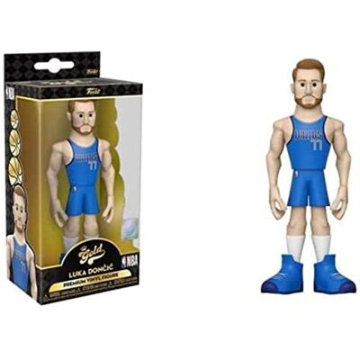 Funko Vinyl Gold NBA Mavericks Luka Doncic 5 Inch Vinyl Figure Funko Vinyl Gold NBA Mavericks Luka Doncic 5 Inch Vinyl Figure